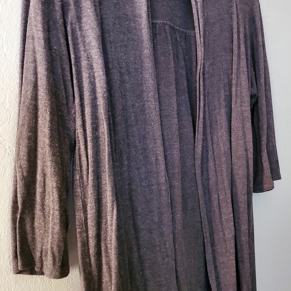 Dark Gray Flyaway Cardigan - Picture 4 of 5